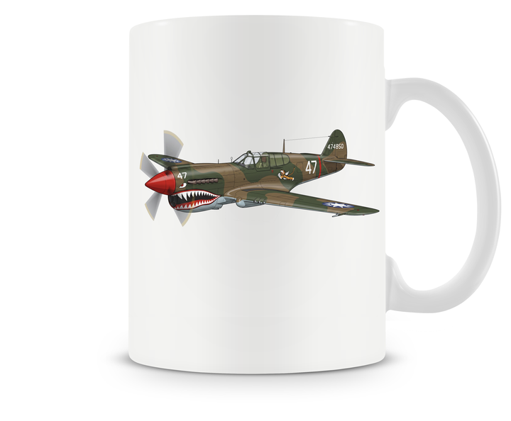 Curtiss P-40 Warhawk Mug