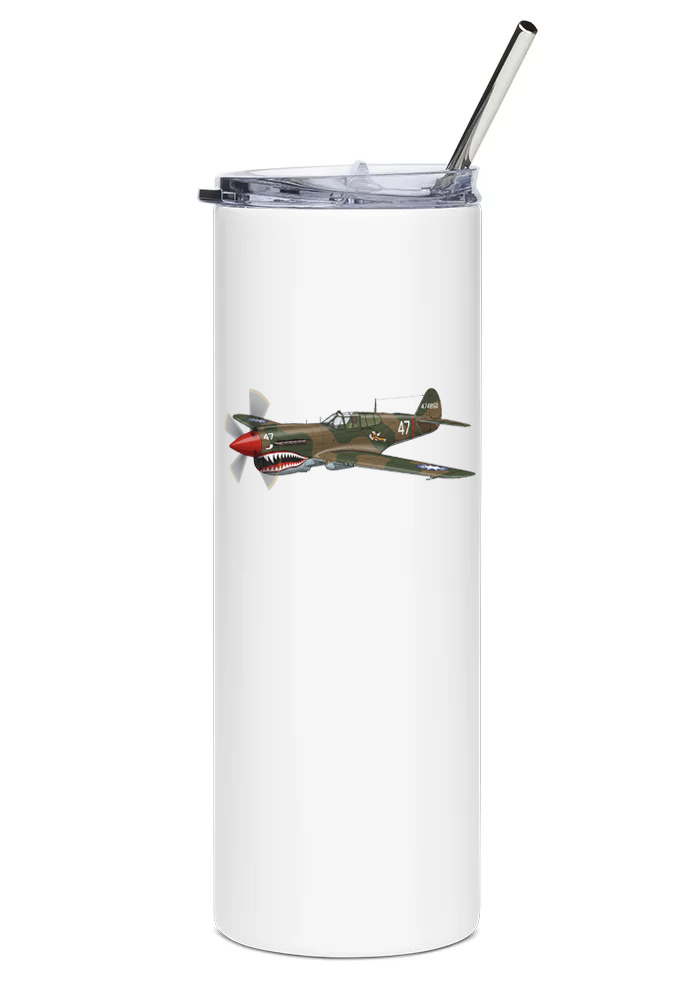 Curtiss P-40 Warhawk water tumbler