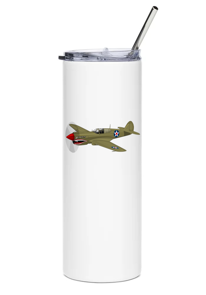 Curtiss P-40 Warhawk water tumbler