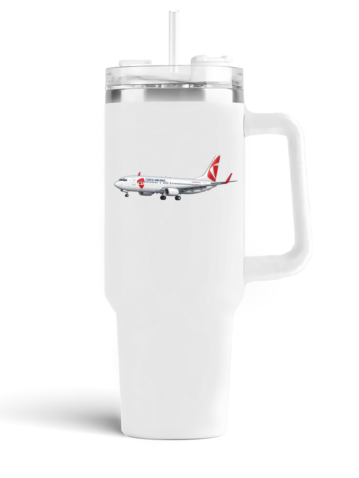 Czech Airlines Boeing 737NG quencher