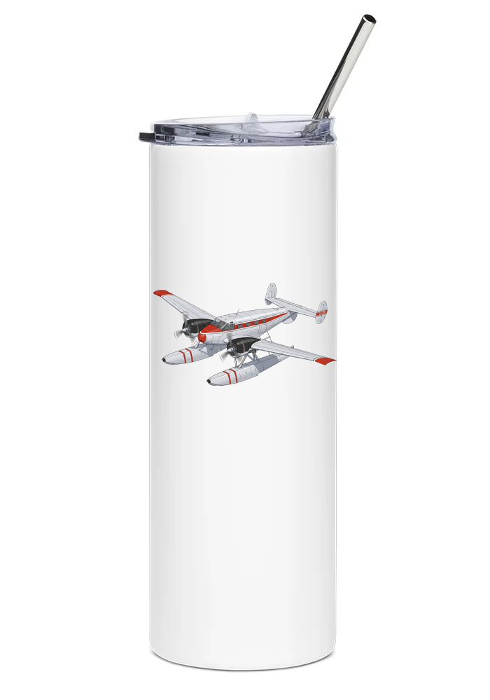 Beechcraft Model D18S Floatplane water tumbler