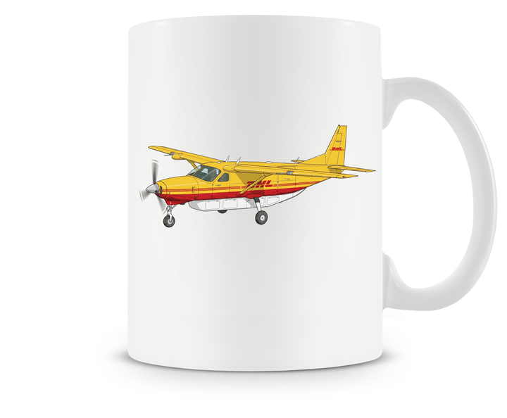DHL Cessna Caravan mug