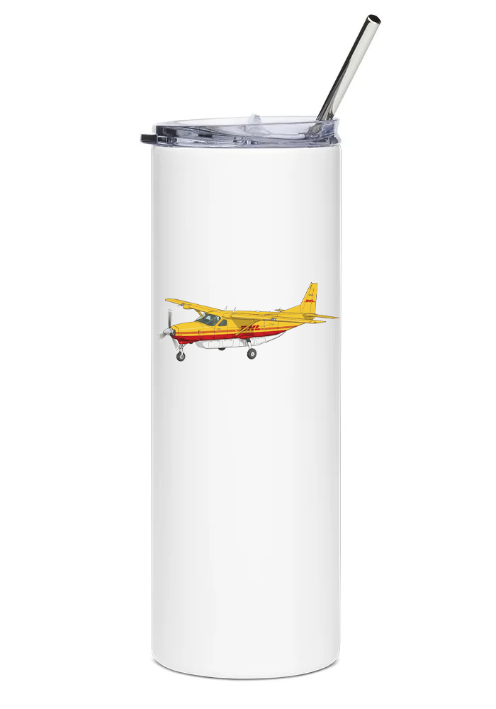 DHL Cessna Caravan water tumbler