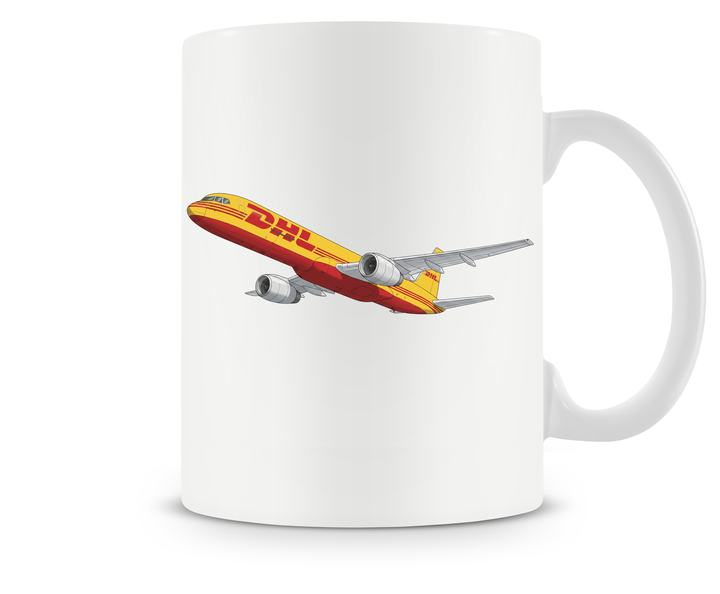 DHL Boeing 757 Mug