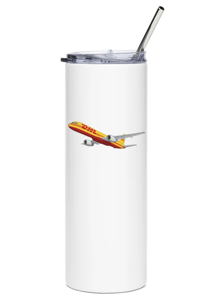 DHL Boeing 757 water tumbler
