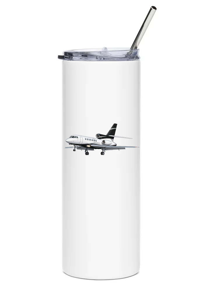 Dassault Falcon 50EX water tumbler