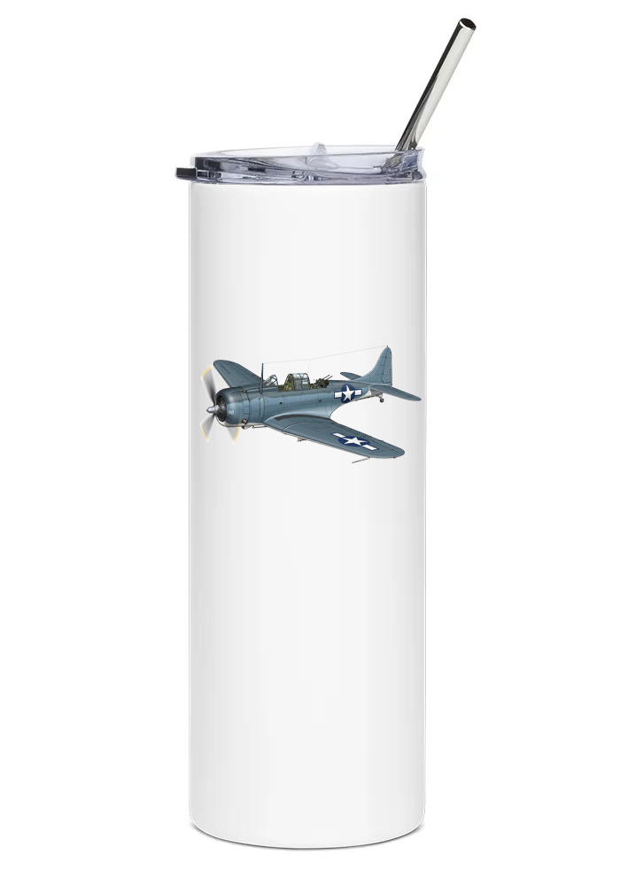 Douglas SBD Dauntless water tumbler