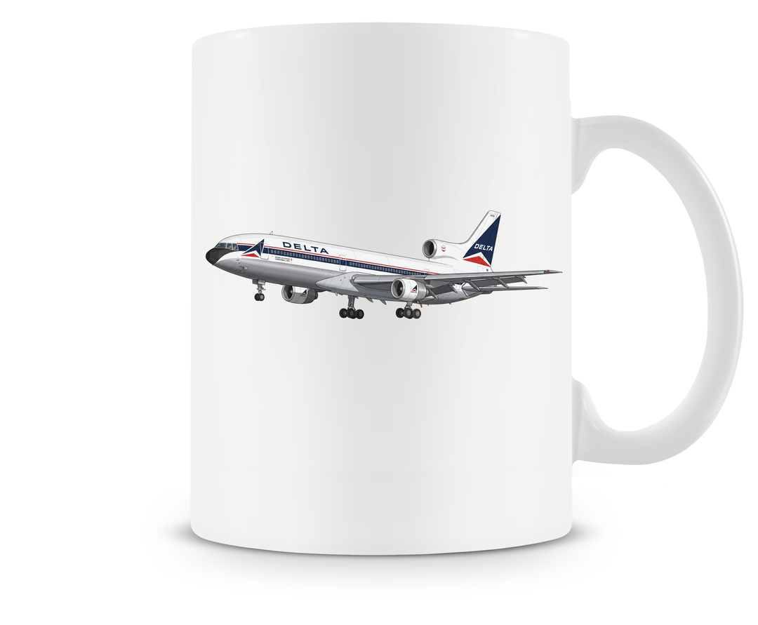 Delta Airlines Lockheed L-1011 mug