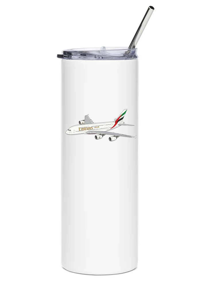 Emirates Airbus A380 tumbler