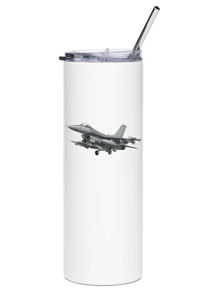 General Dynamics F-16C water tumbler
