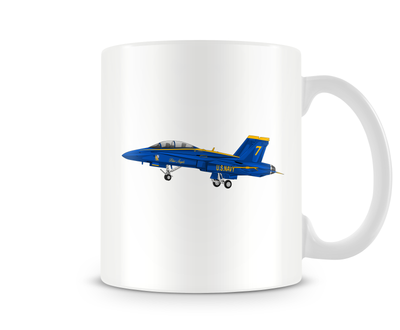 McDonnell Douglas F-18 Hornet 'Blue Angels' Mug