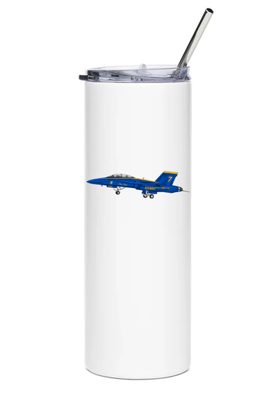 McDonnell Douglas F-18 Hornet 'Blue Angels' water bottle