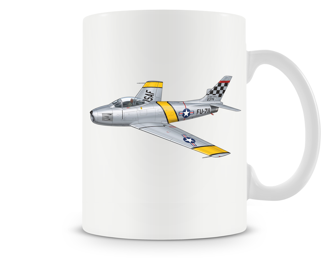 North American F-86 Sabre mug