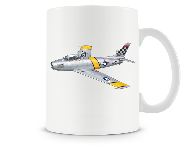 North American F-86 Sabre mug