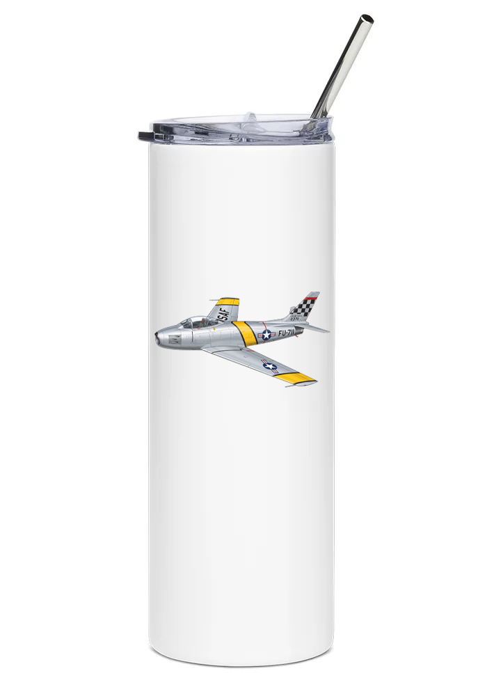 North American F-86 Sabre water tumbler