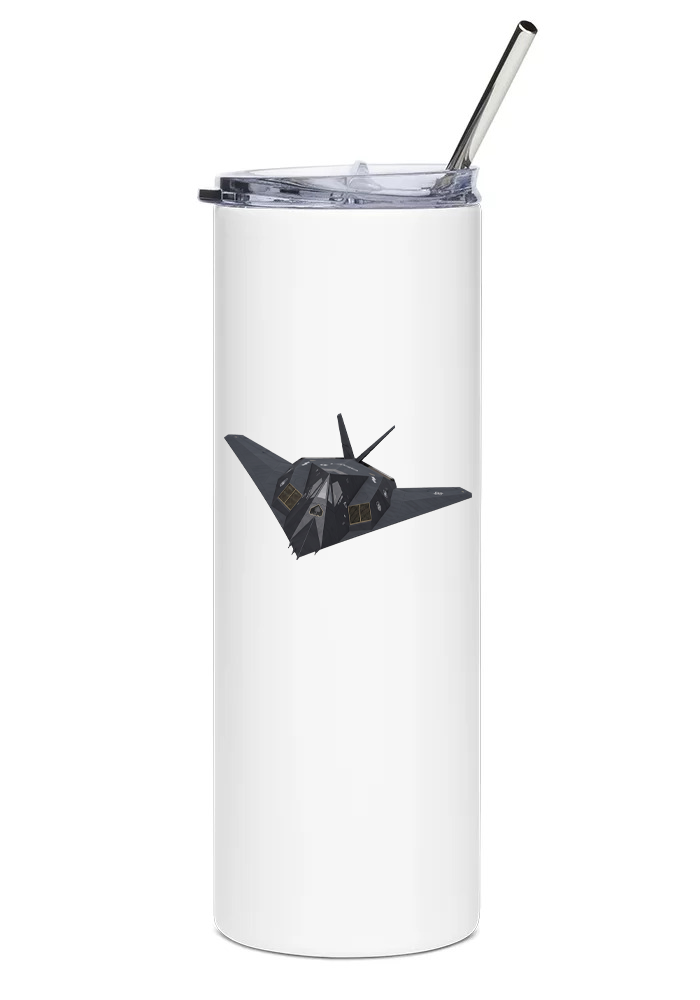 Lockheed F-117 Nighthawk water tumbler