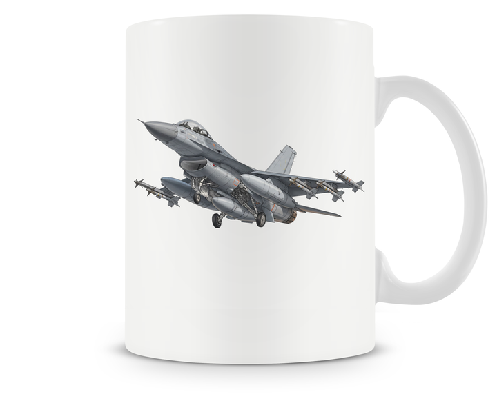 General Dynamics F-16A mug