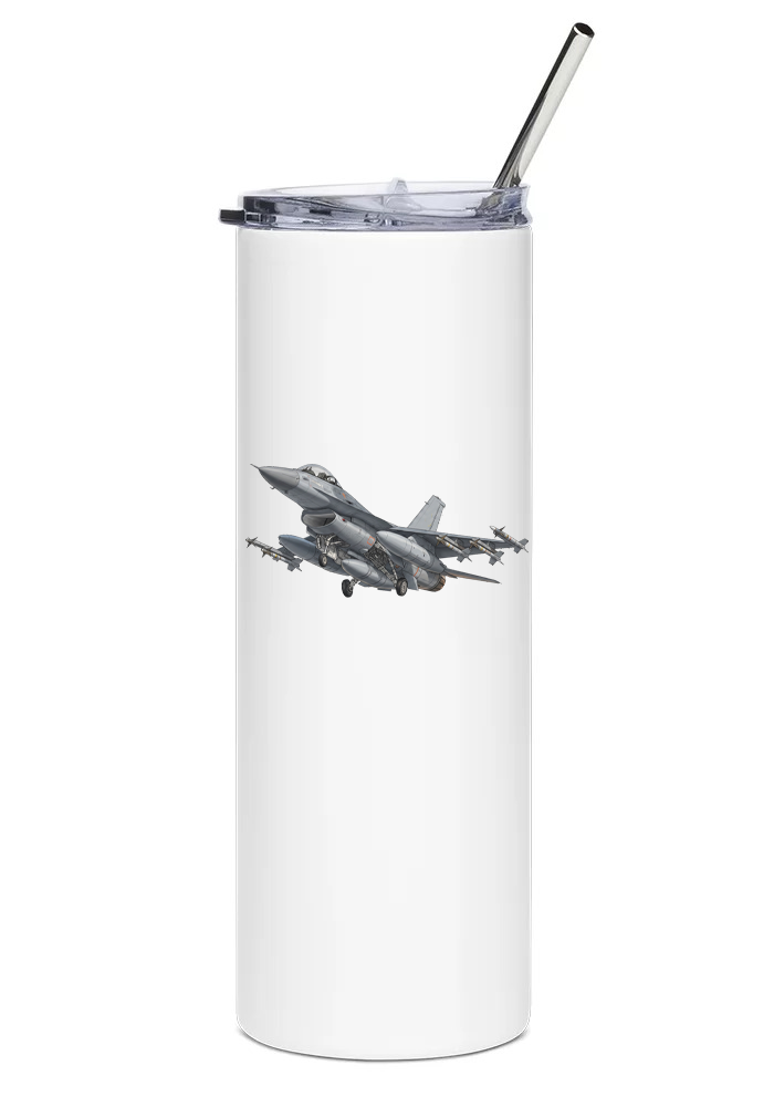 General Dynamics F-16A water tumblers