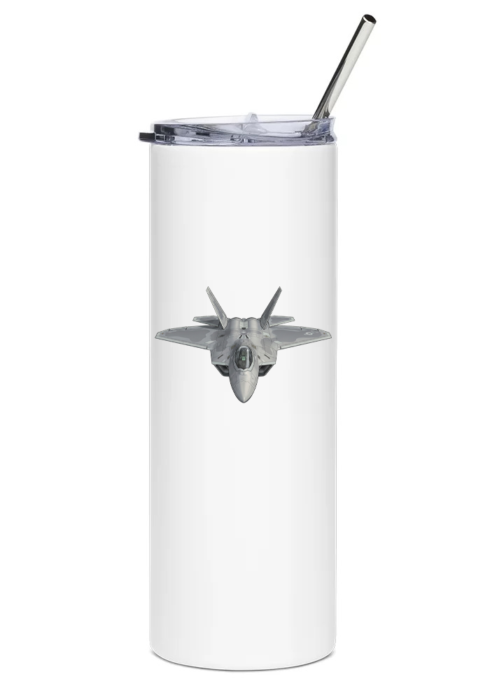 Lockheed Martin F-22 Raptor water tumbler