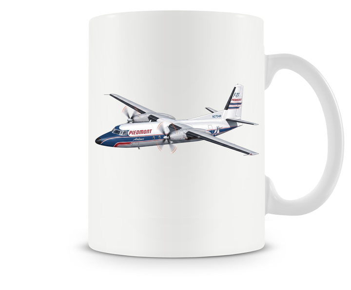 Piedmont Airlines Fokker F27 Friendship mug