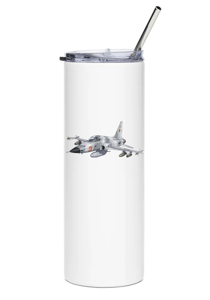 Northrop F-5E Tiger II water tumbler