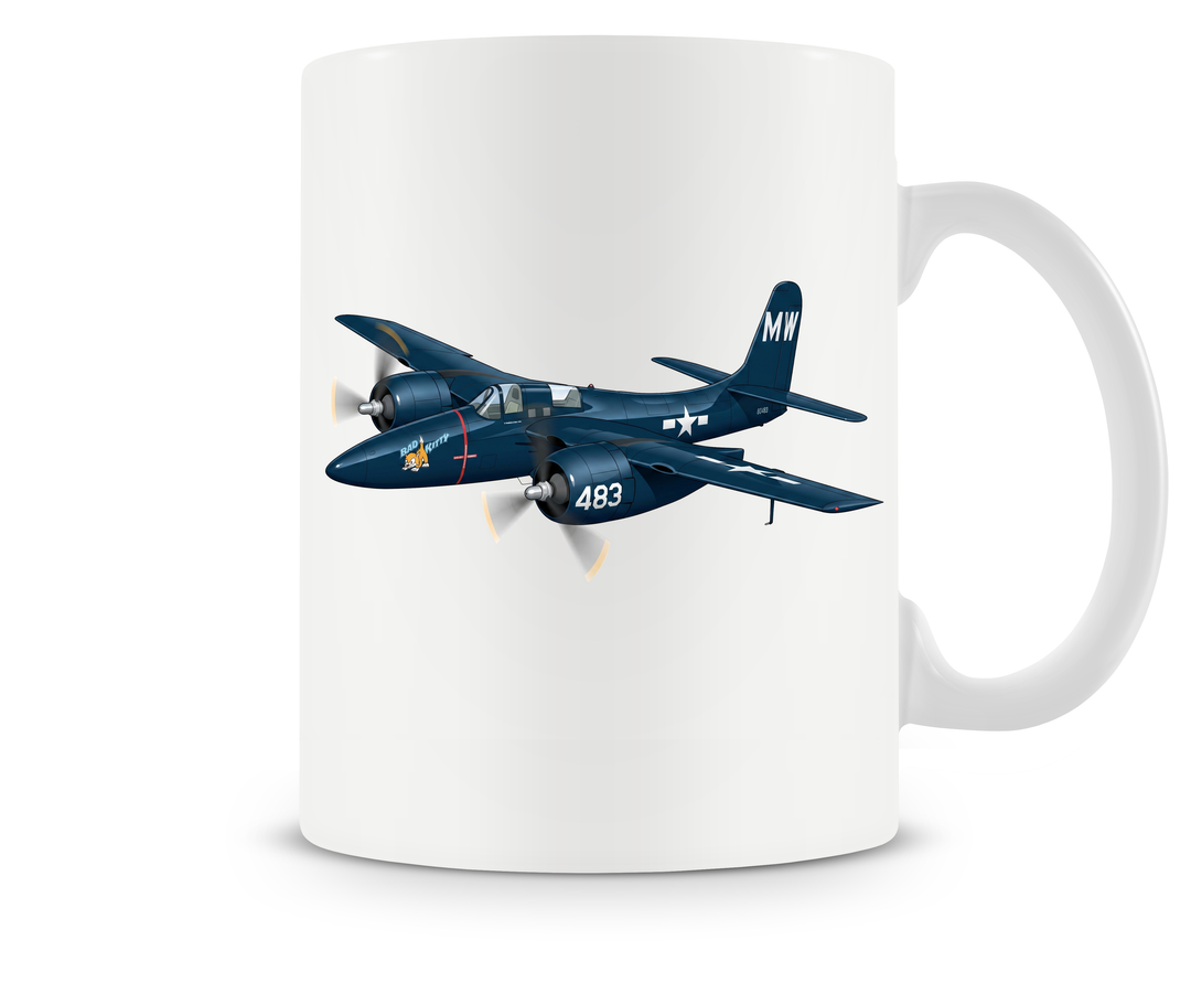 Grumman F7F Tigercat mug