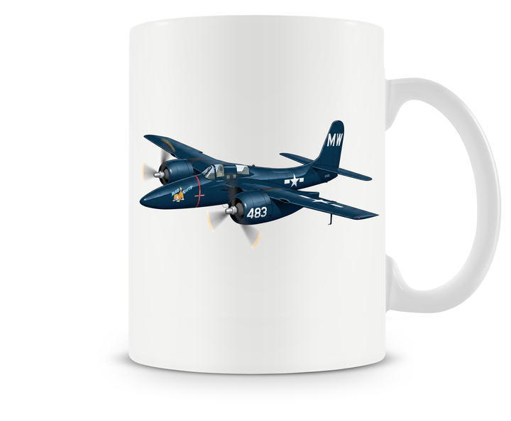 Grumman F7F Tigercat mug