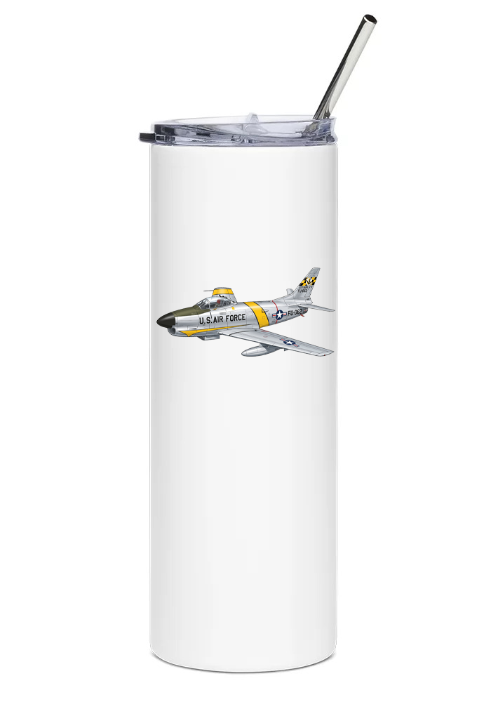 North American F-86D Sabre water tumbler