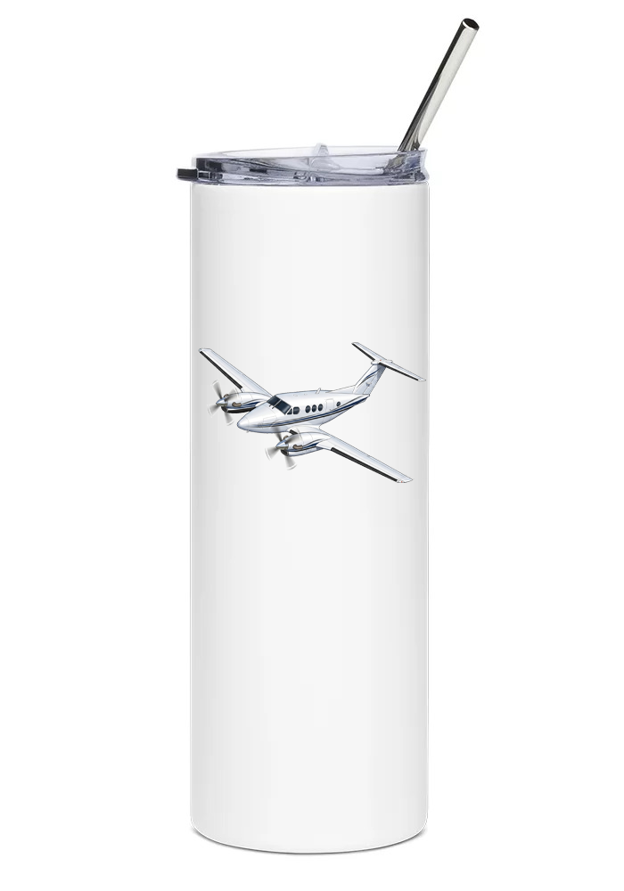Beechcraft King Air F90 water tumbler