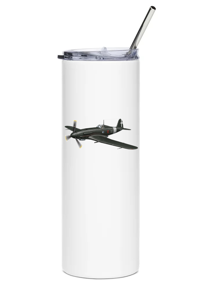 Fiat G.55 Centauro water tumbler