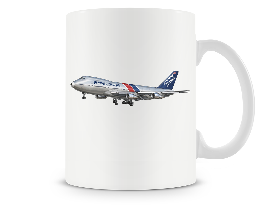 Flying Tigers Boeing 747-132SF mug
