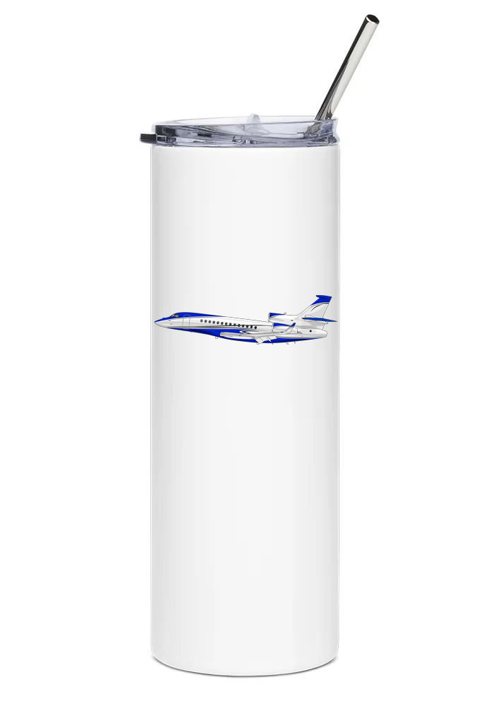 Dassault Falcon 7X water bottle