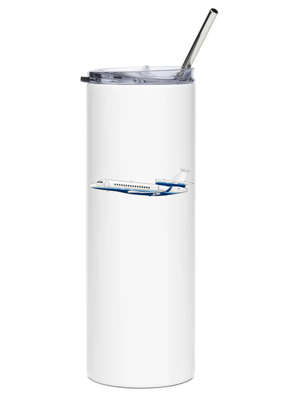 Dassault Falcon 8X water bottle