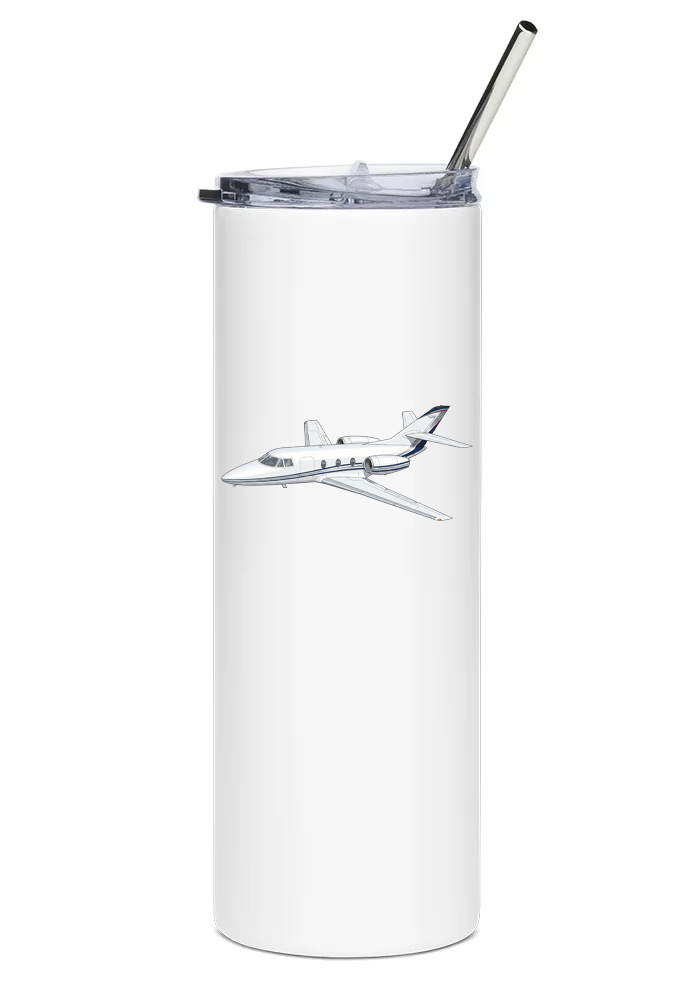 Dassault Falcon 10 water tumbler
