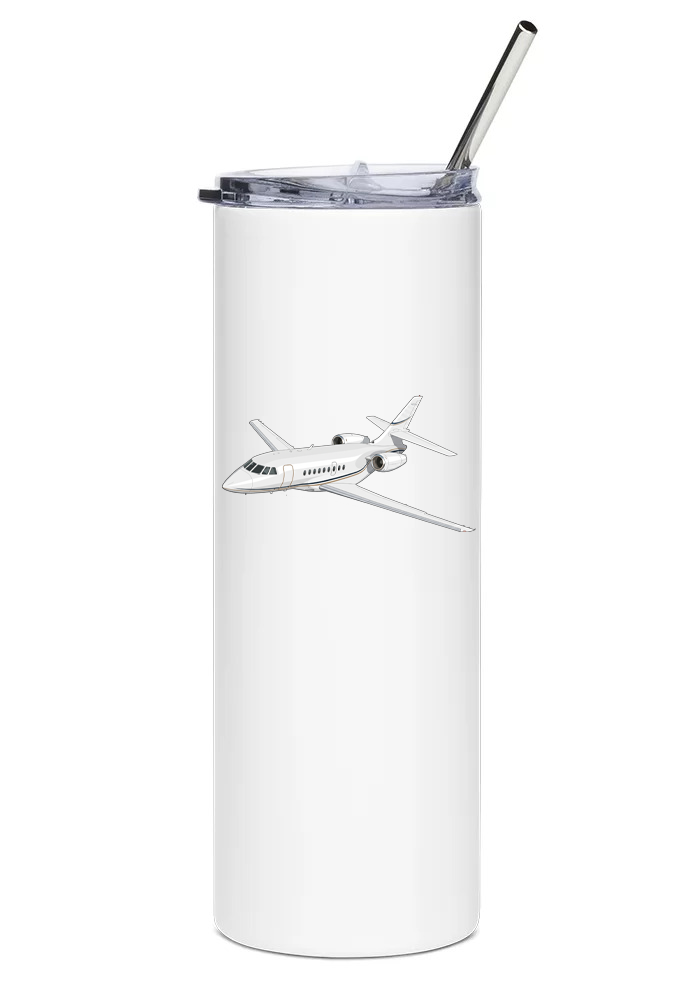 Dassault Falcon 2000 water tumbler