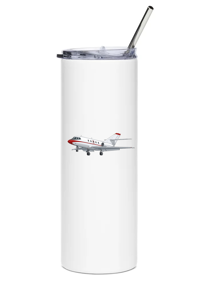 Dassault Falcon 20F water tumbler
