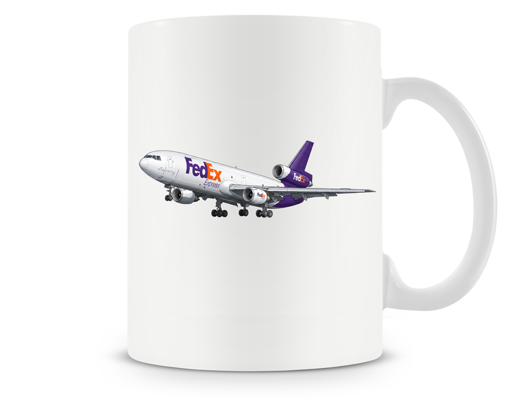 FedEx McDonnell Douglas DC-10 mug