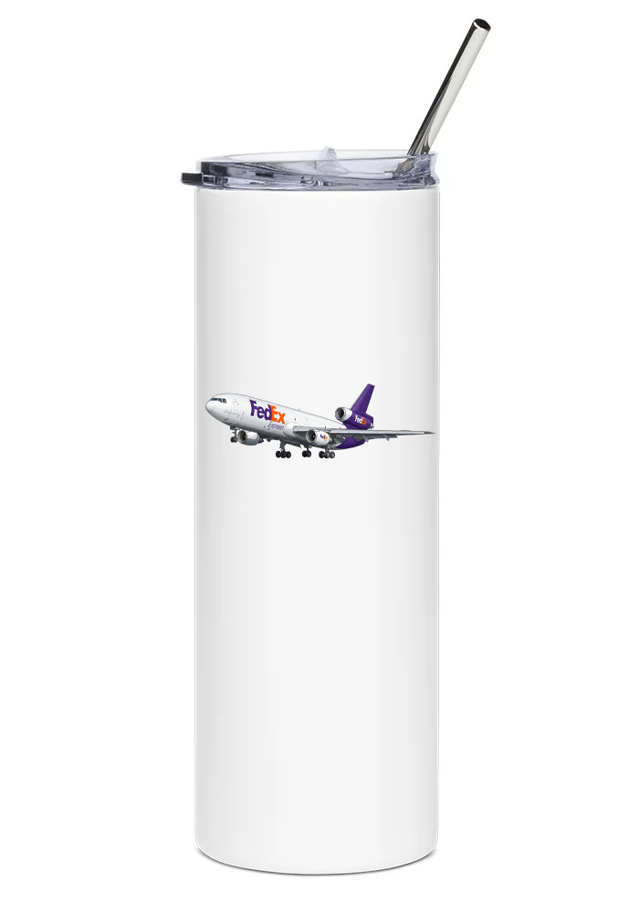 FedEx McDonnell Douglas DC-10 water tumbler