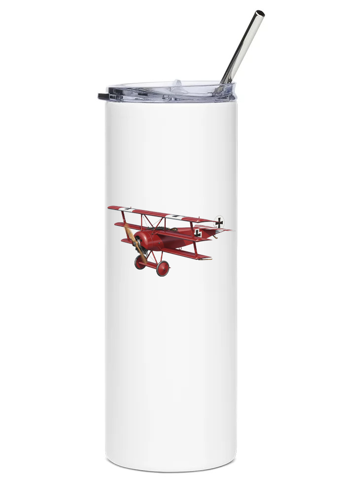 Fokker Dr.I water tumbler
