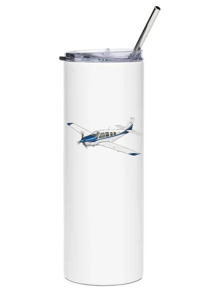 Beechcraft Bonanza G36 water tumbler