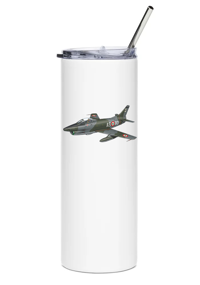Fiat G.91 water tumbler
