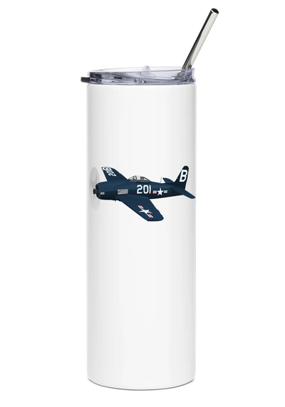 Grumman F8F Bearcat water bottle