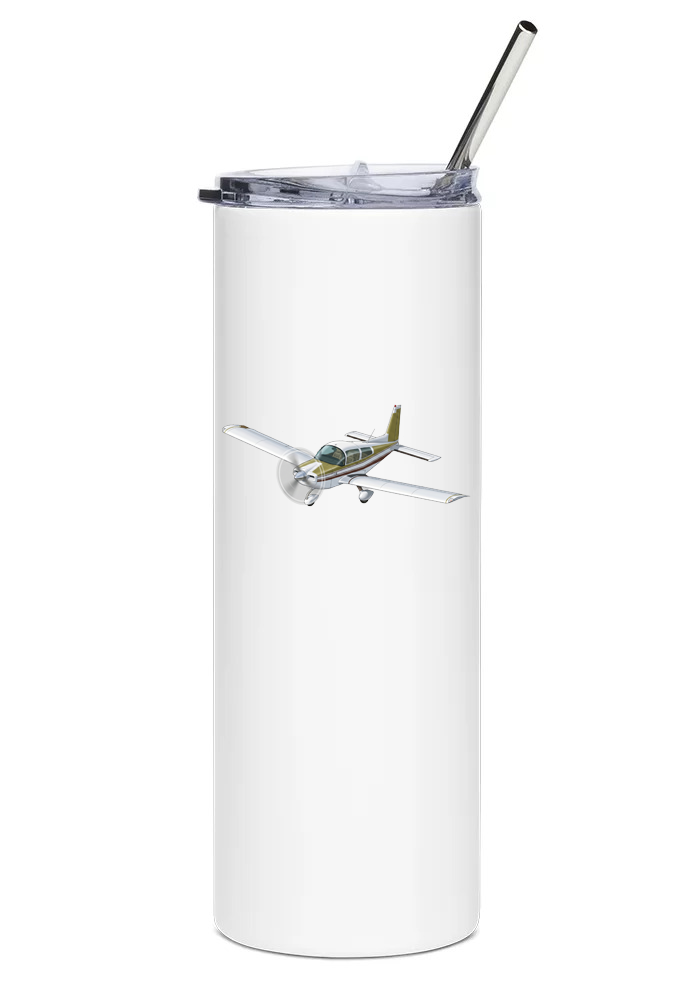 Grumman Tiger water tumbler