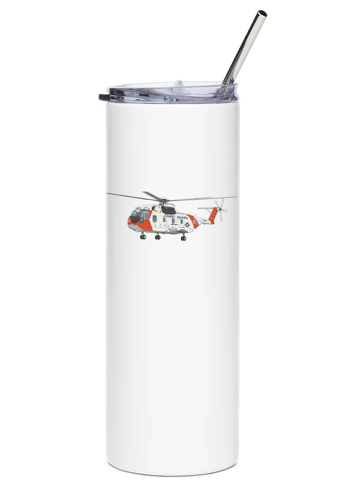 Sikorsky HH-3F Pelican water tumbler