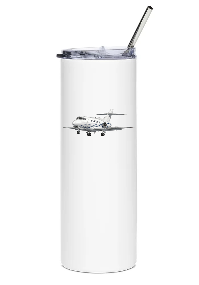 British Aerospace 125-700 water tumbler