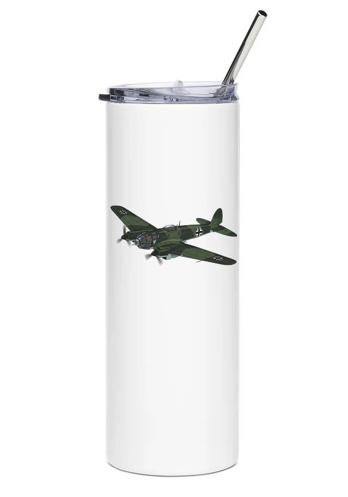 Heinkel He 111 water tumbler