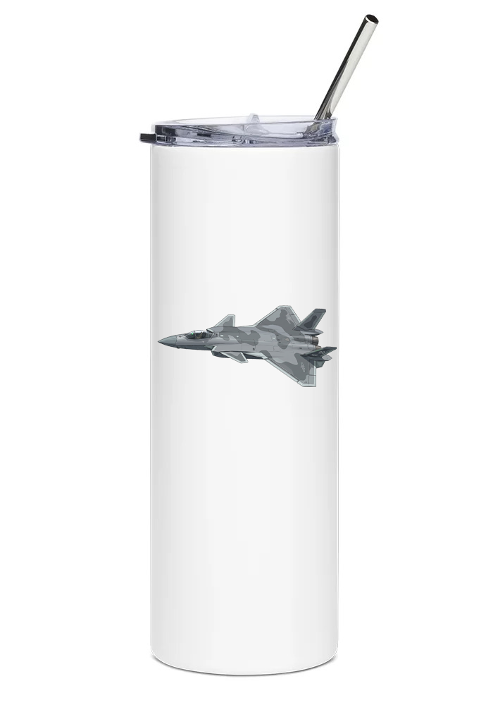 Chengdu J-20 water tumbler
