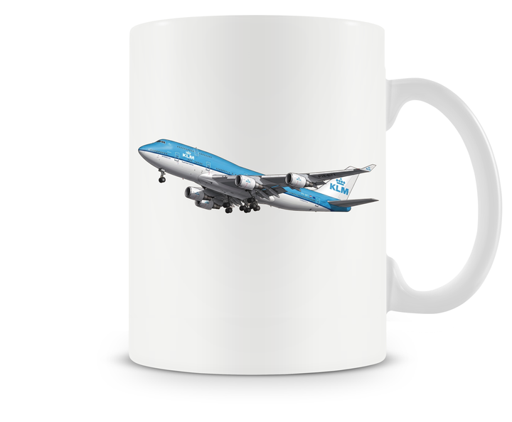 KLM Boeing 747-400 mug