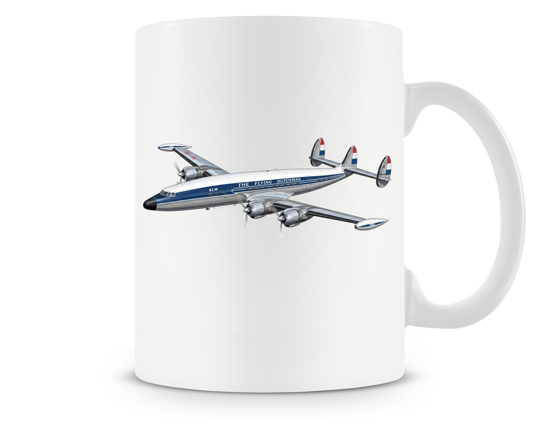 KLM Lockheed Constellation mug