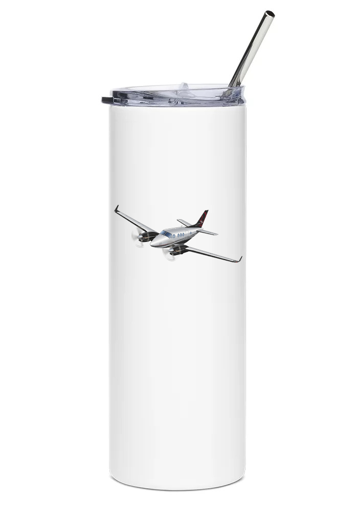 Beechcraft King Air C90GTx water tumbler